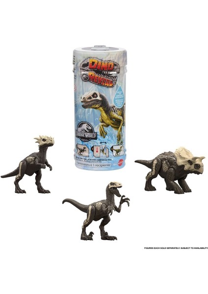 JDC52 Juric World Dino Reveal - Sürpriz Dinozor Figürleri