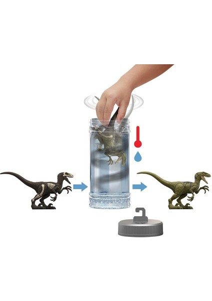 JDC52 Juric World Dino Reveal - Sürpriz Dinozor Figürleri fırsatları