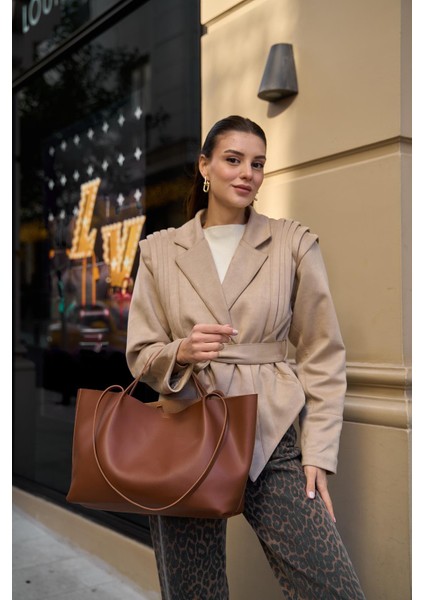 Taba Kadın Tokalı Tote Çanta fiyatları