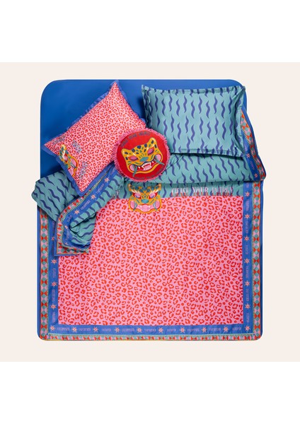 Lahor 300 Tc Pamuk Saten Nevresim Seti 200X220 cm Yeşil fiyatları
