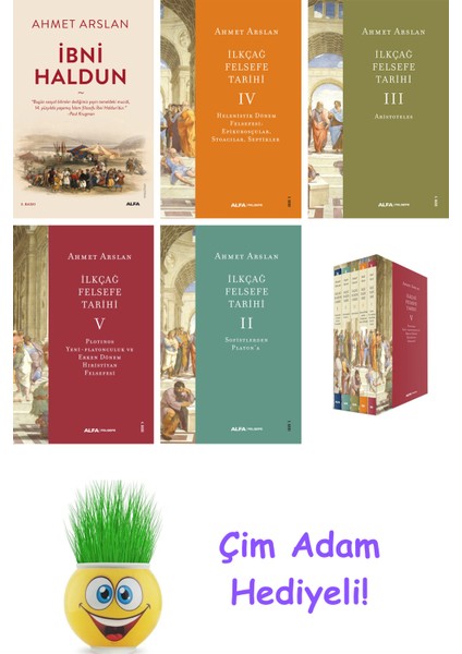 Ahmet Arslan 6 Kitap Seti + Çim Adam Hediye