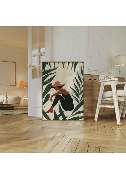 Matisse Esintili Bohem Duvar Sanatı, Sanat, Matisse, Japandi Duvar Sanatı