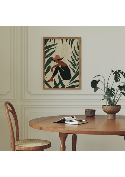 Matisse Esintili Bohem Duvar Sanatı, Sanat, Matisse, Japandi Duvar Sanatı modelleri