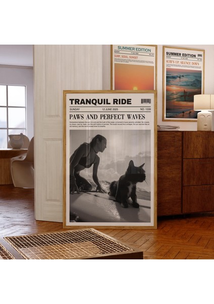 Sörf Yapan Kedi Gazetesi: Sahil Duvar Sanatı ( & )