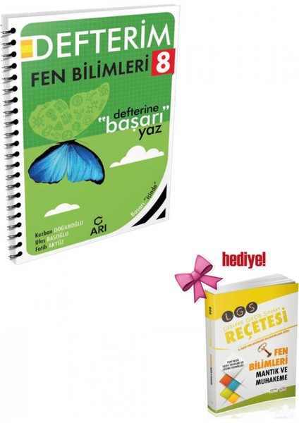 Arı 8.sınıf Fenito Fen Bilimleri Defterim Arı Yayınları + Editör