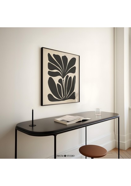 Soyut Botanik Duvar Sanatı