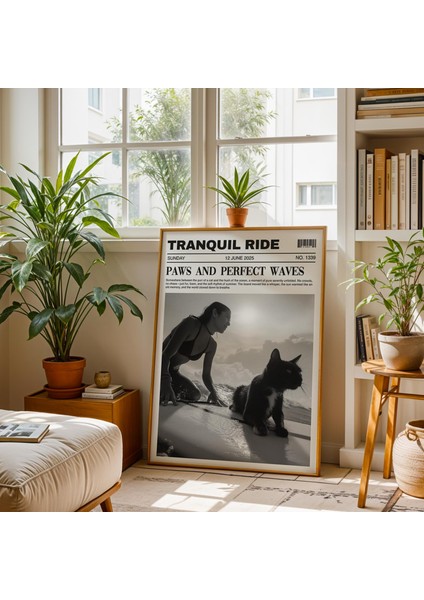 Sörf Yapan Kedi Gazetesi: Sahil Duvar Sanatı ( & )