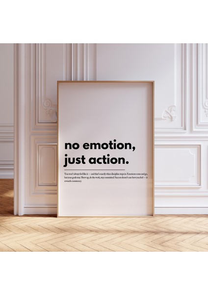 Duygu Yok Sadece Eylem: Ilham Verici Tipografi Sanatı ( & )