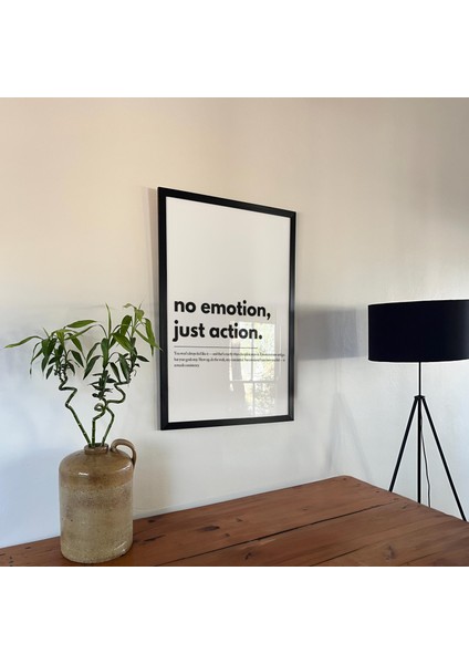 Duygu Yok Sadece Eylem: Ilham Verici Tipografi Sanatı ( & ) fiyatları