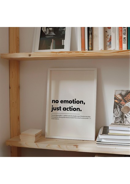 Duygu Yok Sadece Eylem: Ilham Verici Tipografi Sanatı ( & ) modelleri