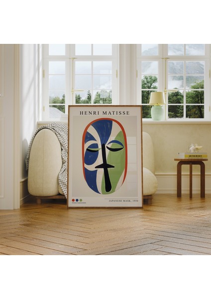 Henri Matisse Japon Maskesi, Soyut