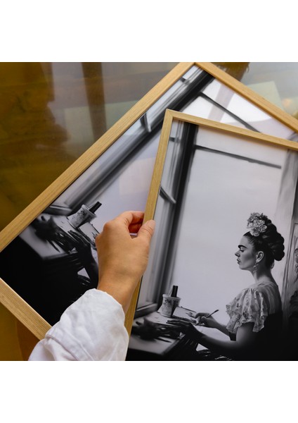 Frida Kahlo Resim Yaparken Resim, Frida Khalo Meksika Sanatı fırsatları