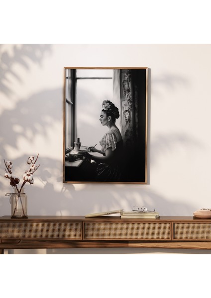 Frida Kahlo Resim Yaparken Resim, Frida Khalo Meksika Sanatı indirimleri