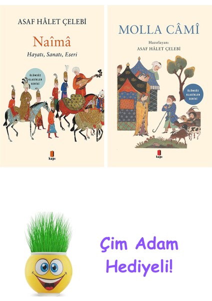 Asaf Halet Çelebi 2 Kitap Seti + Çim Adam Hediye