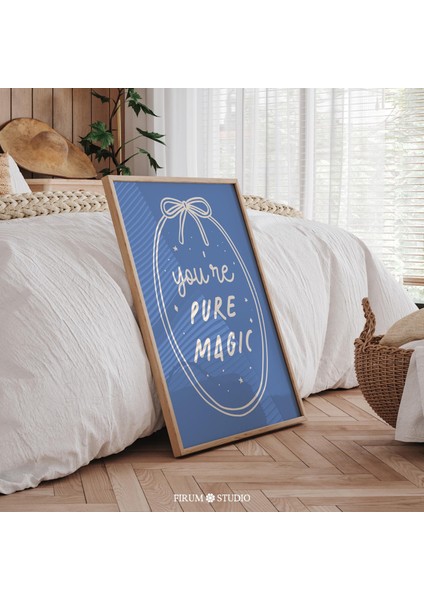 Sen Saf Büyüsün: Cadı Cadılar Bayramı Sözü, Mavi Tipografi ( ) fiyatları