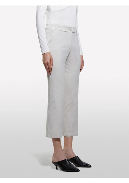 Streç Pamuklu Arkası Biyeli Cepli Pantolon Kadın Pembe Pantolon - 325A49MALE02X modelleri