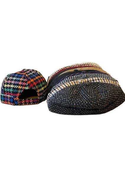 Kışlık Kaşe Cap Ayarlanabilir Docker Şapka Kışlık Takke Şapka Retro Şapka Takke modelleri