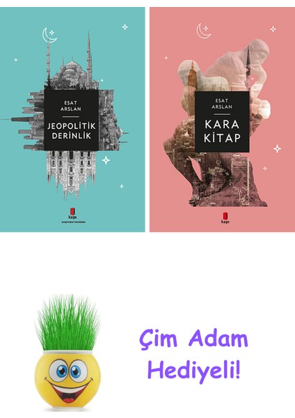 Esat Arslan 2 Kitap Seti + Çim Adam Hediye