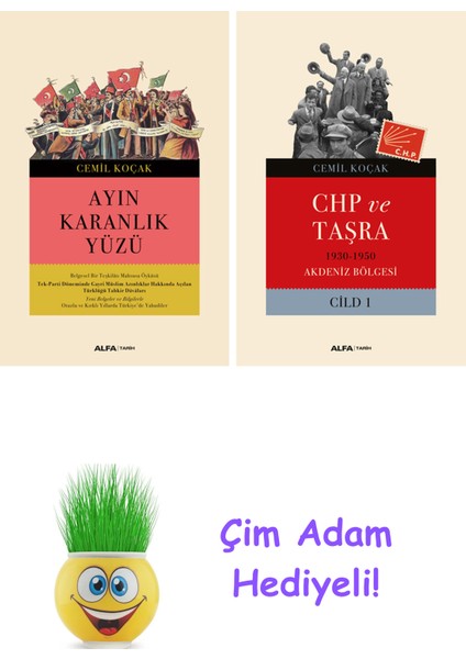 Cemil Koçak 2 Kitap Seti + Çim Adam Hediye
