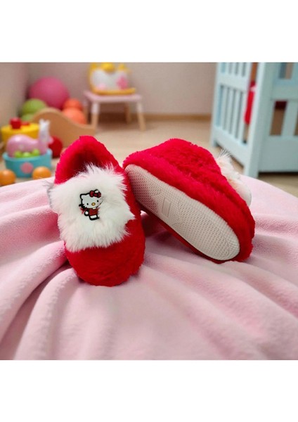 Hello Kitty Kız Çocuk Panduf Kreş Ev Ayakkabısı