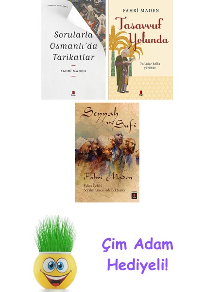Fahri Maden 3 Kitap Seti + Çim Adam Hediye
