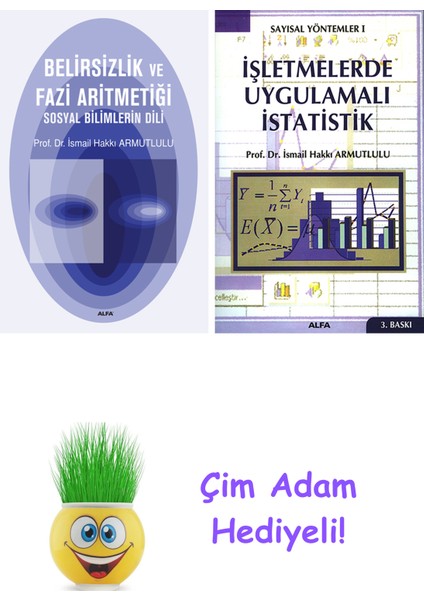 Ismail Hakkı Armutlulu 2 Kitap Seti + Çim Adam Hediye