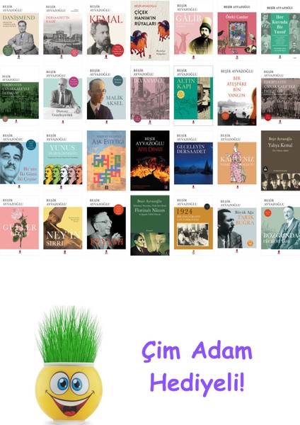 Beşir Ayvazoğlu 28 Kitap Seti + Çim Adam Hediye