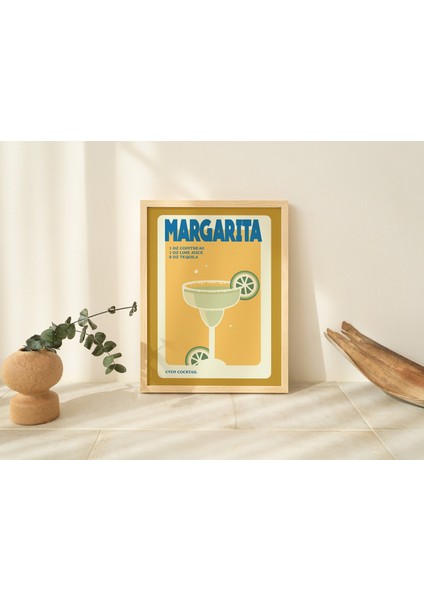 Margarita, Retro Bar Sanatı, Özel Kokteyl Tarifi