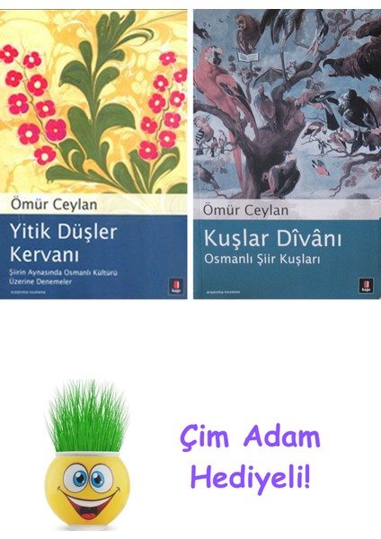 Ömür Ceylan 2 Kitap Seti + Çim Adam Hediye
