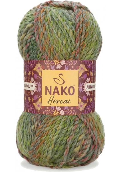 5 Adet Hercai Ebruli Hırka Kazak Atkı Bere El Örgü Ipi Yünü 28178 fiyatları