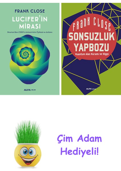 Frank Close 2 Kitap Seti + Çim Adam Hediye