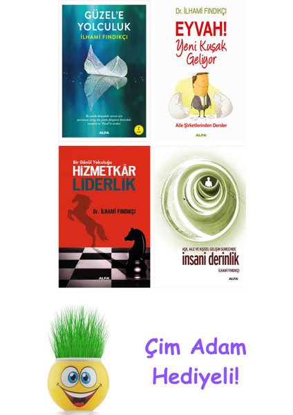 Ilhami Fındıkçı 4 Kitap Seti + Çim Adam Hediye