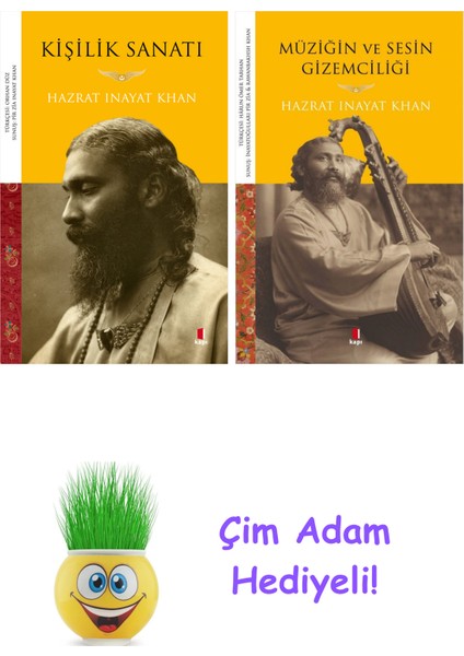 Hazrat Inayat Khan 2 Kitap Seti + Çim Adam Hediye