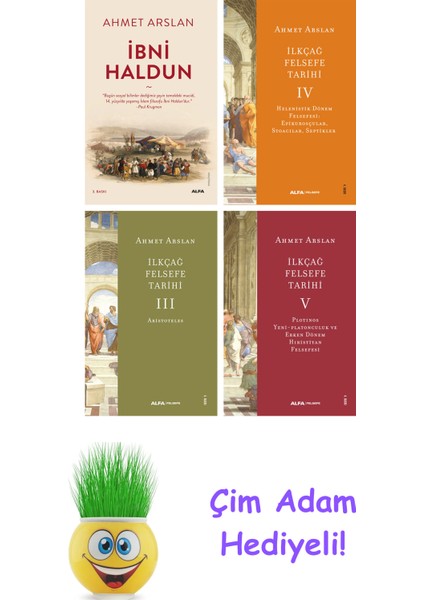 Ahmet Arslan 4 Kitap Seti + Çim Adam Hediye