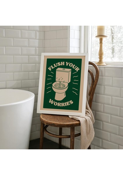Komik Banyo Posteri: Endişelerinizi Boşaltın Retro Tuvalet Sanatı (& Dosyalar)