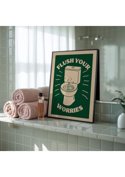 Komik Banyo Posteri: Endişelerinizi Boşaltın Retro Tuvalet Sanatı (& Dosyalar) fiyatları