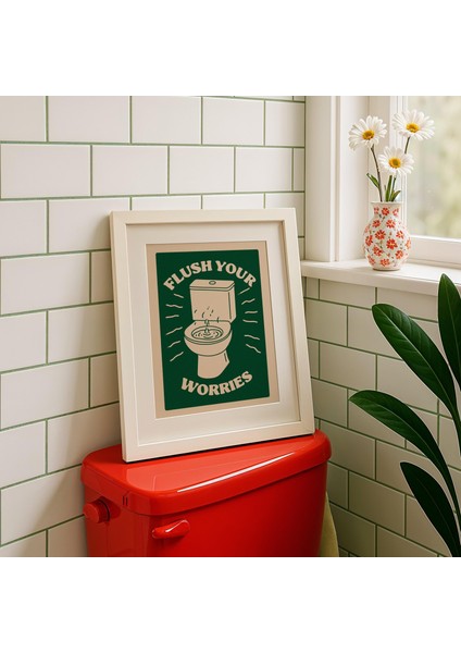 Komik Banyo Posteri: Endişelerinizi Boşaltın Retro Tuvalet Sanatı (& Dosyalar) indirimleri