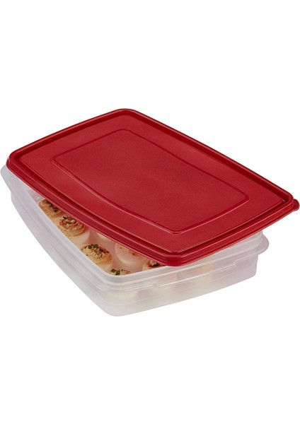 Egg Keeper 20’li Yumurta Saklama Kabı – Şeffaf Gövde, Kırmızı Kapak, Bpa’sız, Bulaşık Makinesi Uyumlu fiyatları