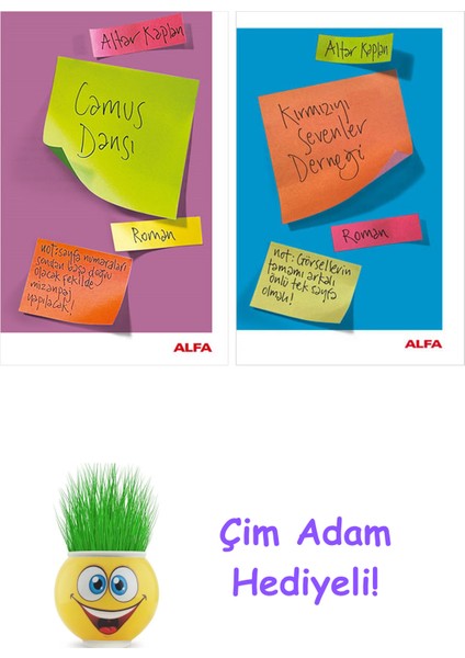 Altar Kaplan 2 Kitap Seti + Çim Adam Hediye