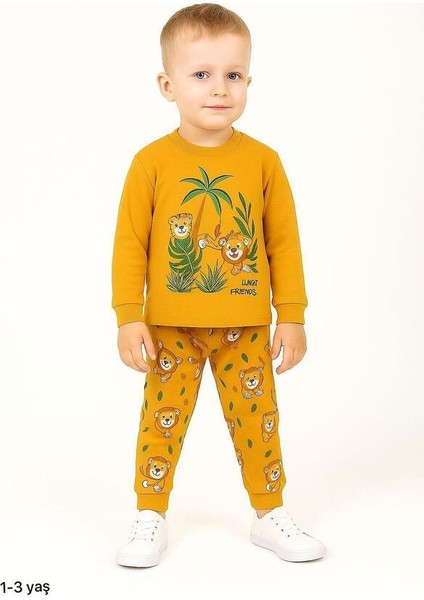 Hardal Aslan 1-3 Yaş Çocuk Alt Üst Takım