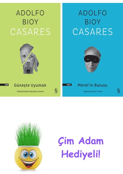 Adolfo Bioy Casares 2 Kitap Seti + Çim Adam Hediye