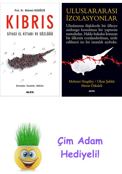 Mehmet Hasgüler 2 Kitap Seti + Çim Adam Hediye