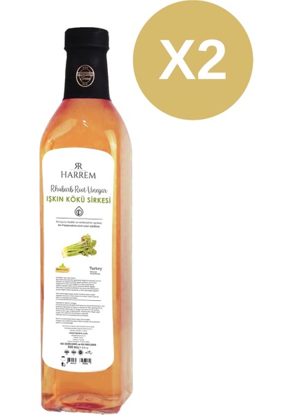 Işkın Kökü Sirkesi 2\'li Set