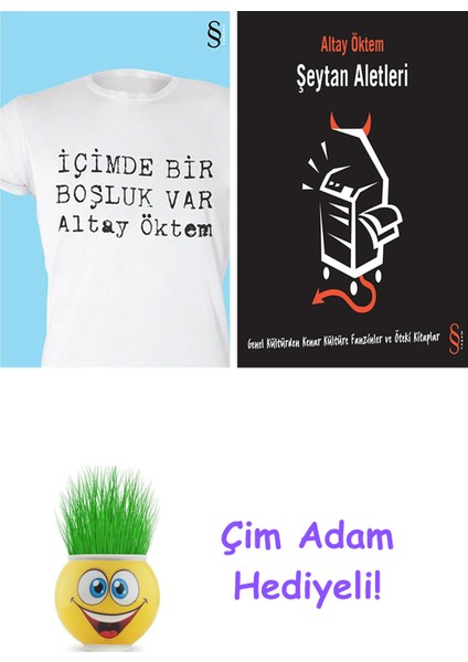 Altay Öktem 2 Kitap Seti + Çim Adam Hediye