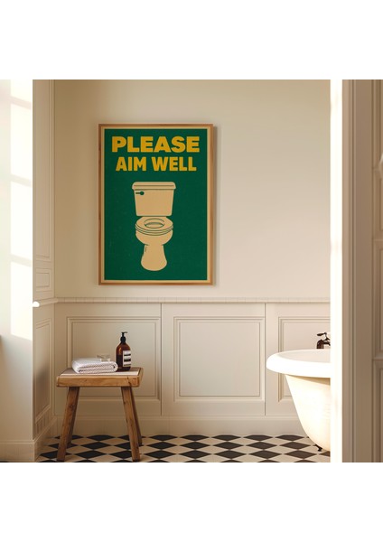 Komik Banyo Sanatı: Retro Tuvalet Kağıdı Çizgi Roman Posteri (& Baskılar)