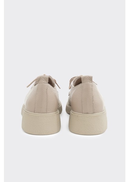 Hakiki Deri Bağcıklı Kadın Casual Ayakkabı fırsatları