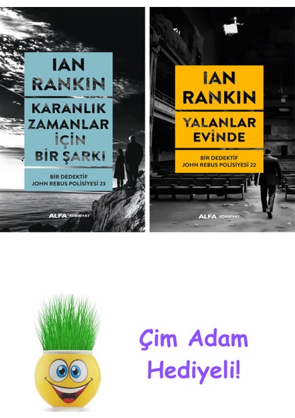 Ian Rankin 2 Kitap Seti + Çim Adam Hediye