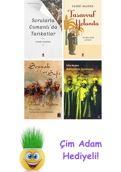 Fahri Maden 4 Kitap Seti + Çim Adam Hediye