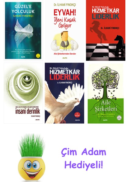 Ilhami Fındıkçı 6 Kitap Seti + Çim Adam Hediye