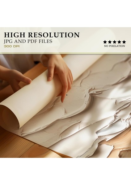 Bej Dokulu Japandi Duvar Sanatı, Orta Yüzyıl Duvar Sanatı, Yatak Odası Duvar Sanatı, Wabi Sabi Duvar Sanatı, 20X28 Baskılar fiyatları